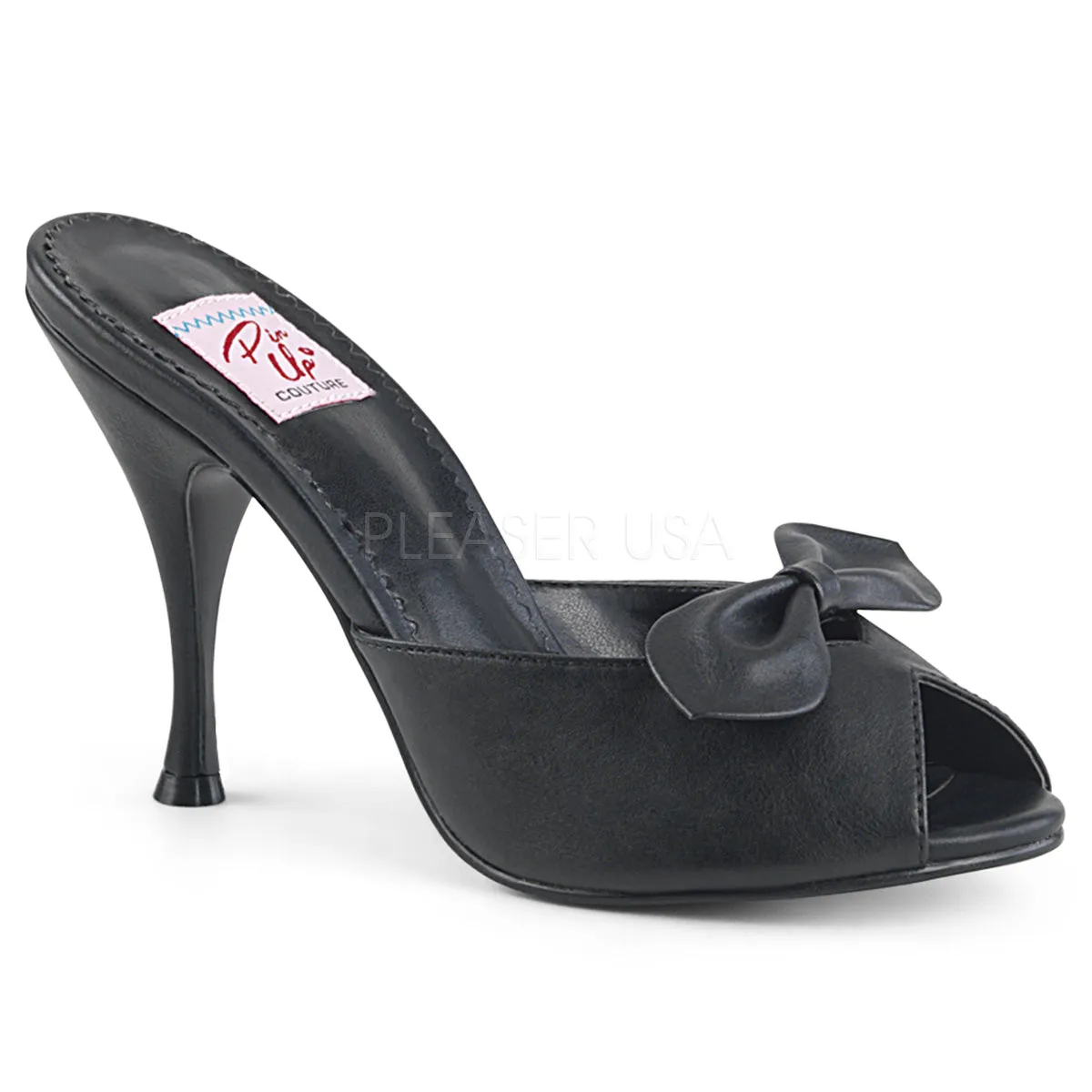 4" Heel MONROE-08 Black