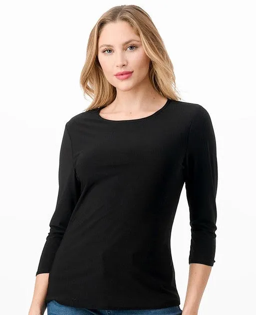 Andrea Layering Top-3/4 Sleeves