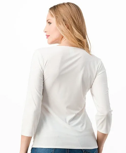 Andrea Layering Top-3/4 Sleeves