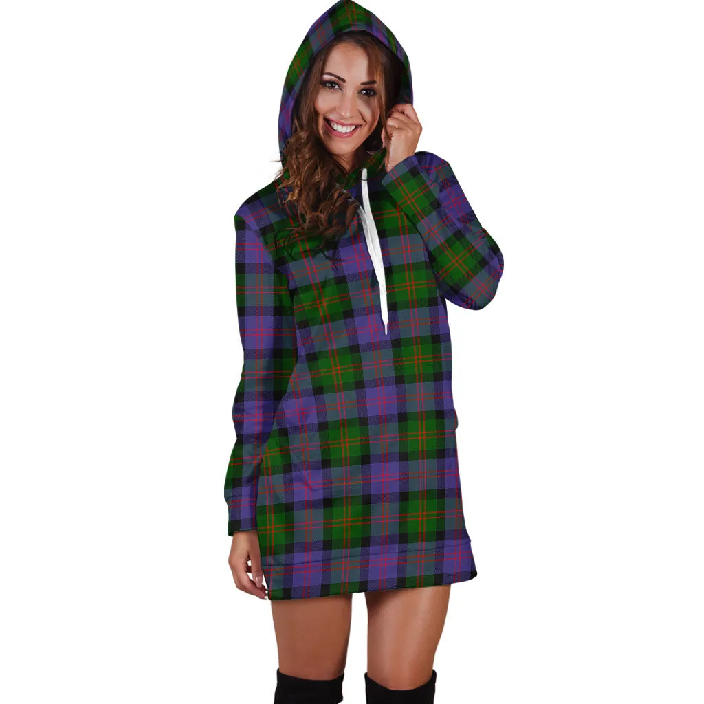 Blair Modern Tartan Hoodie Dress