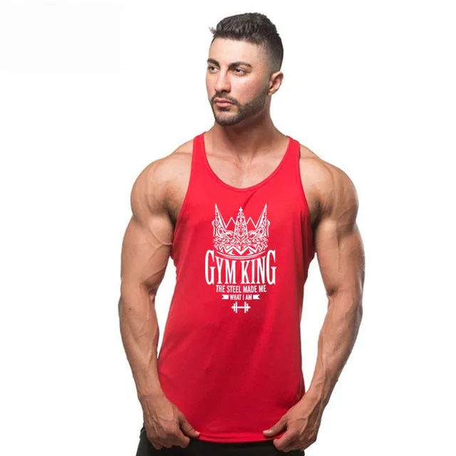 Bodybuilding Men Summer Fitness bodybuilding Hooded Tank Top fashion mens Crossfit clothing Loose breathable sleeveless shirts