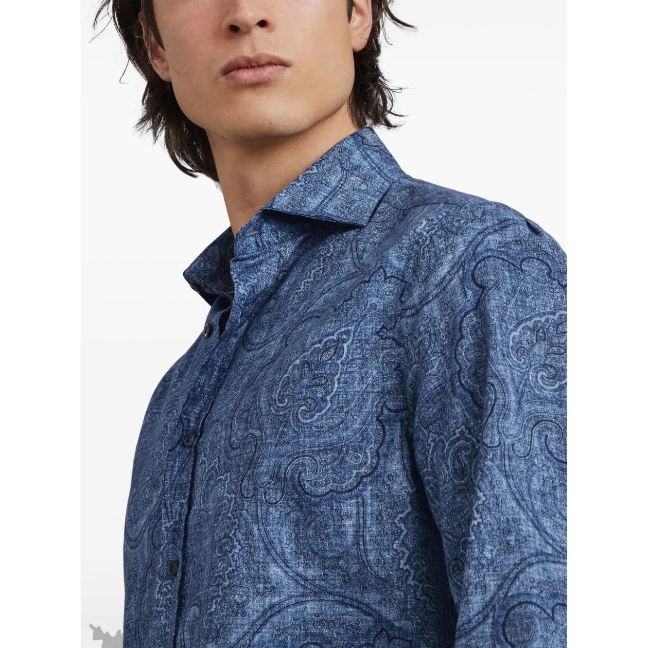 Brunello Cucinelli Shirts Blue