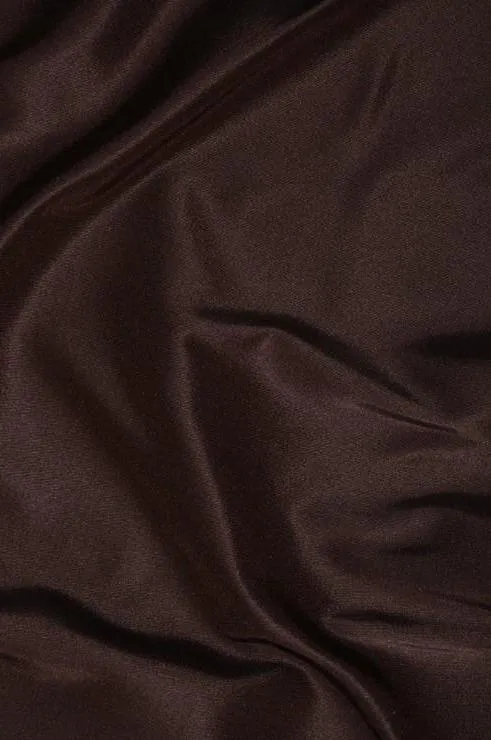 Coffee Bean Heavy Taffeta Silk Fabric