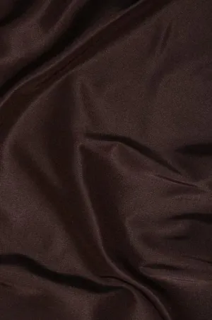 Coffee Bean Heavy Taffeta Silk Fabric