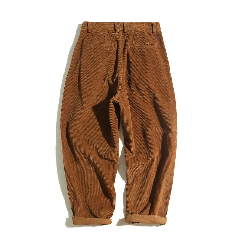 Corduroy Wide-leg Pants