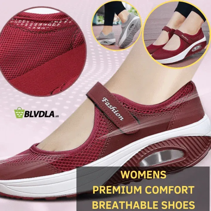 ErgoFit? Premium Comfort Womens Breathable Shoes