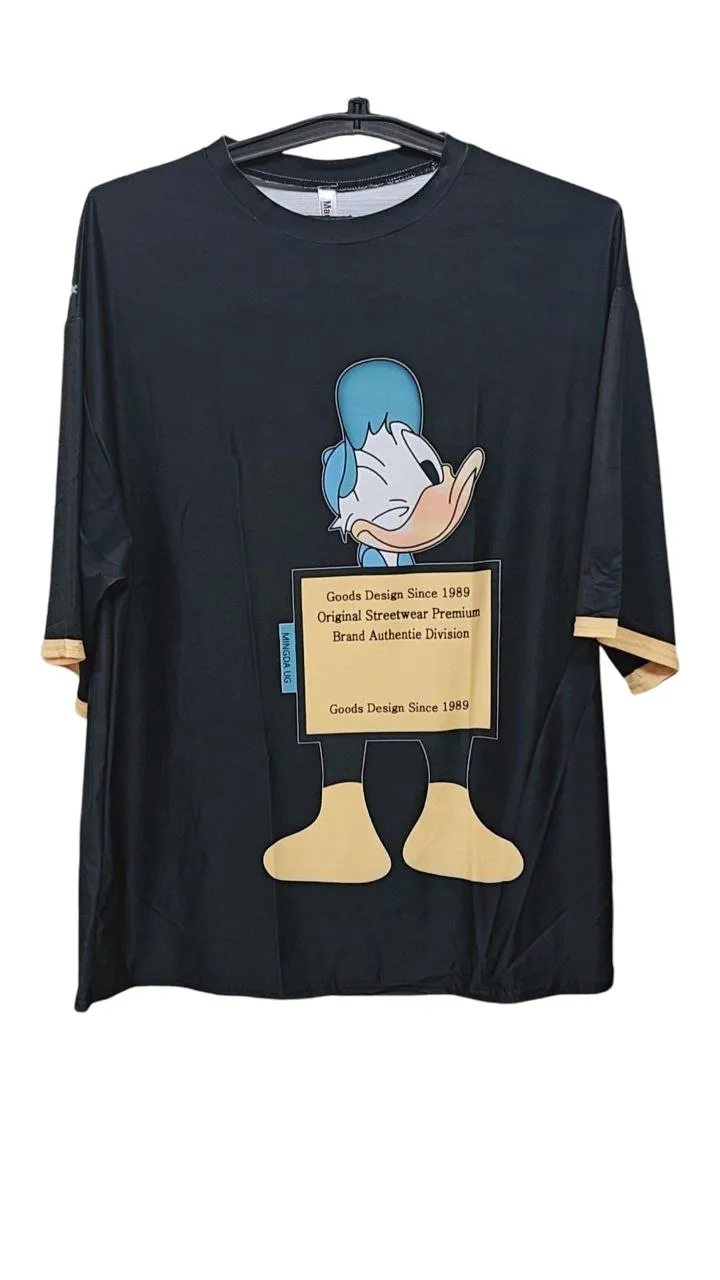 Fashion bliss Donald duck oversized tshirts