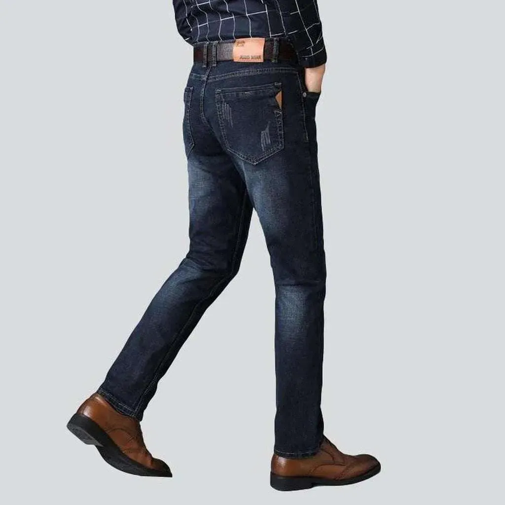 Light wash regular men's jeans