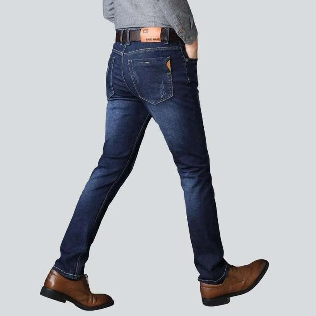 Light wash regular men's jeans