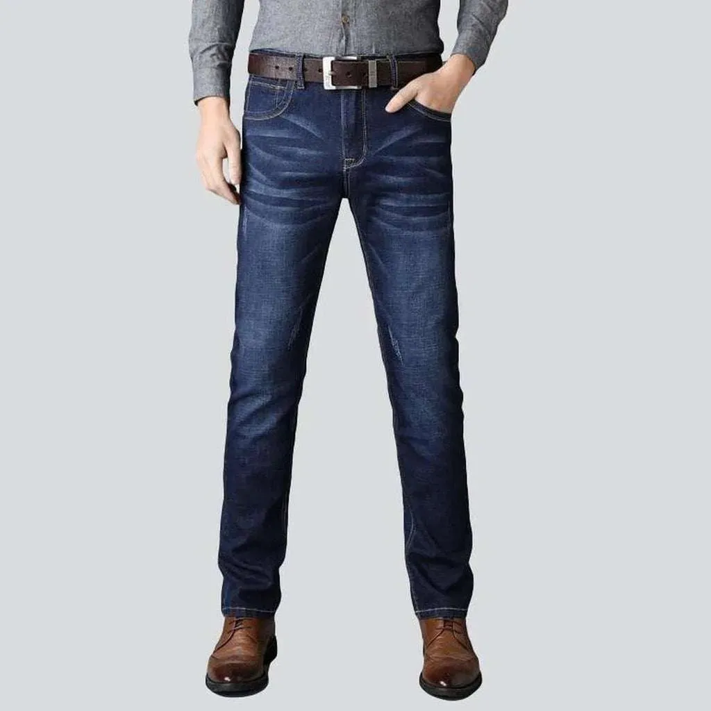 Light wash regular men's jeans