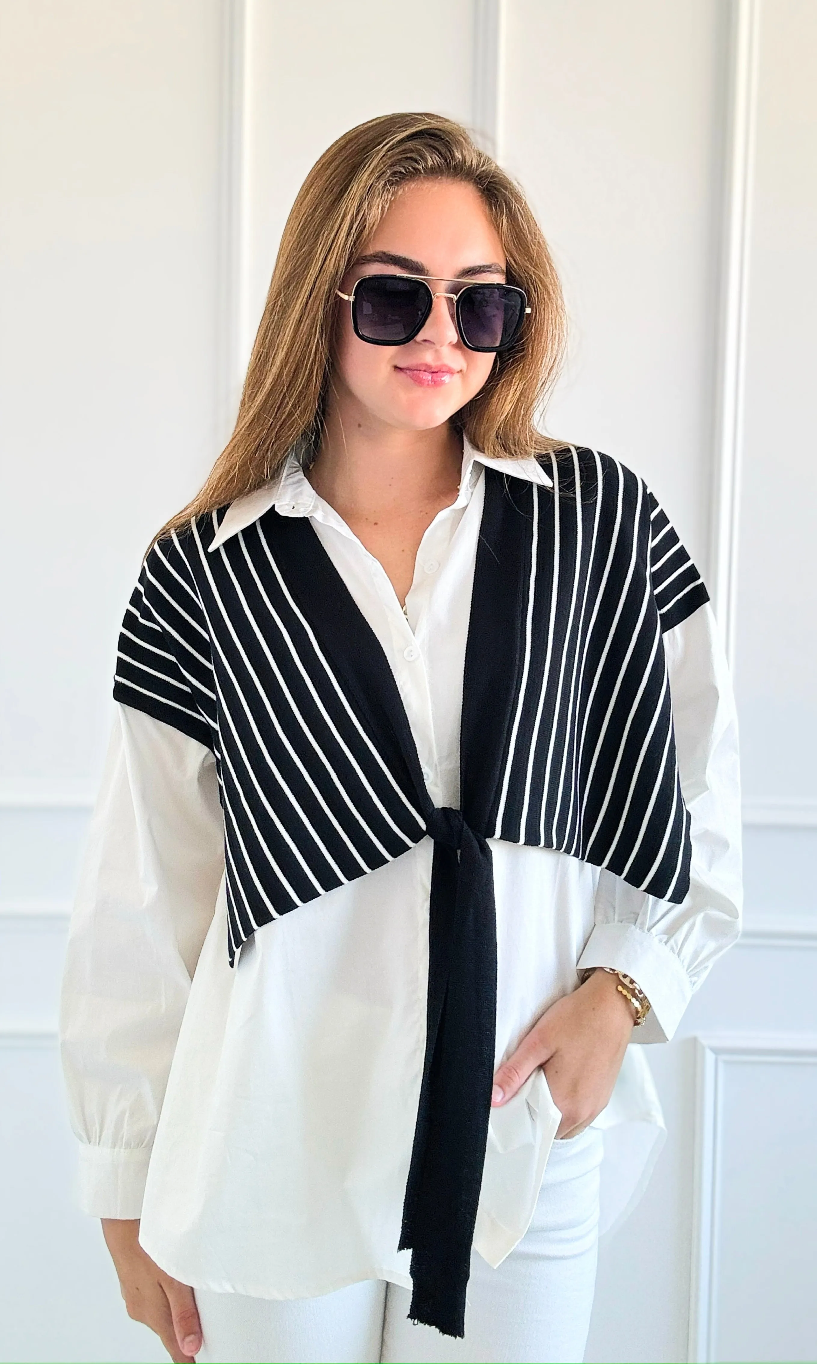 Parisian Layers Button Down