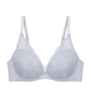 SIMPLY STYLE LARKSPUR WIRED PUSH UP DEEP V BRA