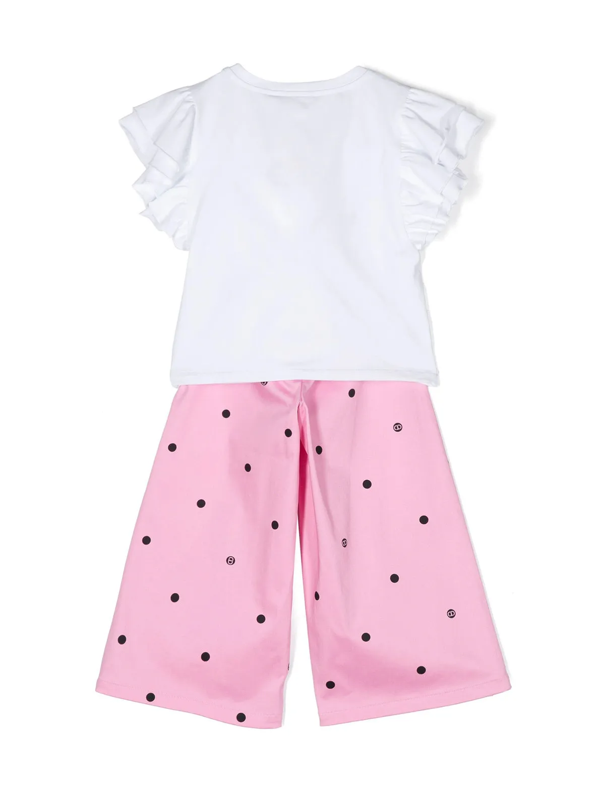 Twinset Girl's polka dot trousers & top set