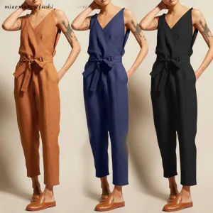 Women's Elegant Office Comfortable New Long Jumpsuit